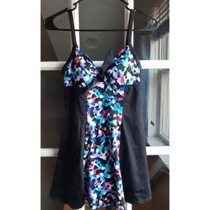 A Shore Fit Hip Minimizer Swim dress